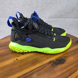 Jordan Apex-React Black Electric Green Mens Sneakers BV1654-004 Size 9